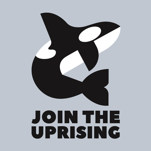 Join the Uprising Orca Stainless Coffee Tumbler 20 oz