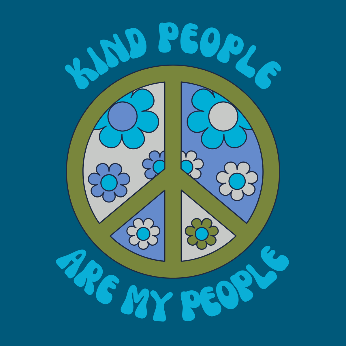 Kind People Are My People Stainless Coffee Tumbler 20 oz.