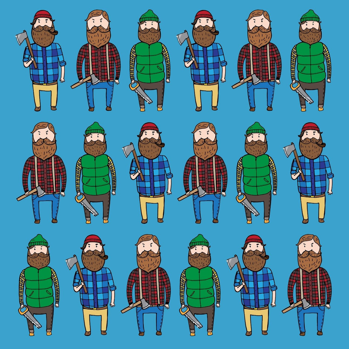 Lumberjacks Have Axe Appeal Lightweight Cozy Blanket