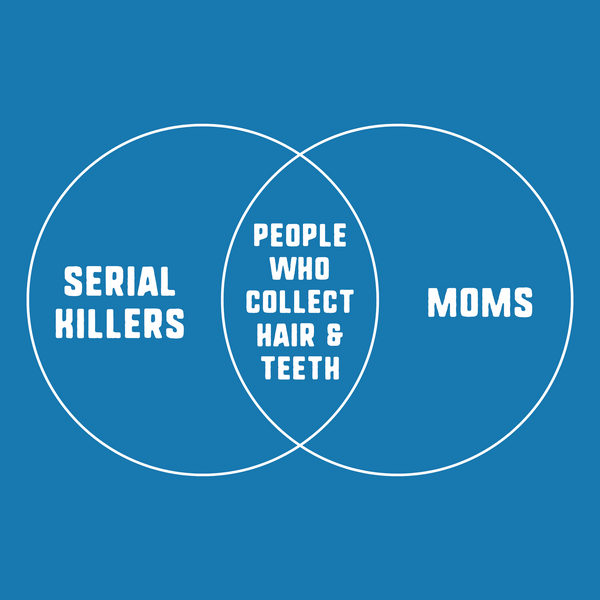 Serial Killers + Moms Venn Diagram Softstyle T-Shirt