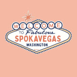 Welcome to Spokavegas Washington Sign Premium Tee featuring a fun Spokane design with playful colors and vintage style.