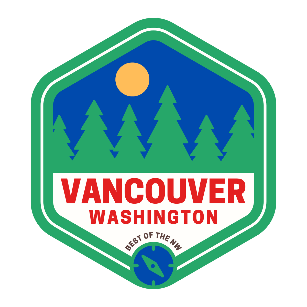 Best of the NW Vancouver Washington Ceramic Coffee Mug