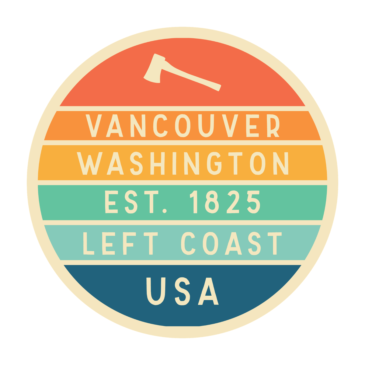 Left Coast Retro Vancouver Ceramic Coffee Mug