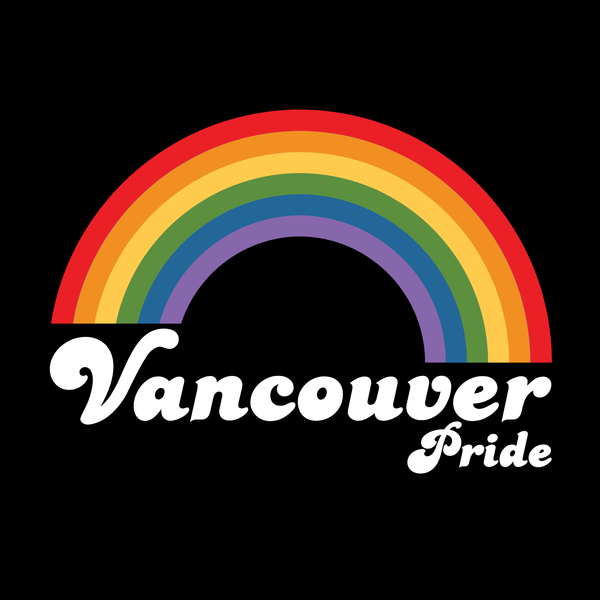 Vancouver Pride Tote – Retro Rainbow Canvas Bag