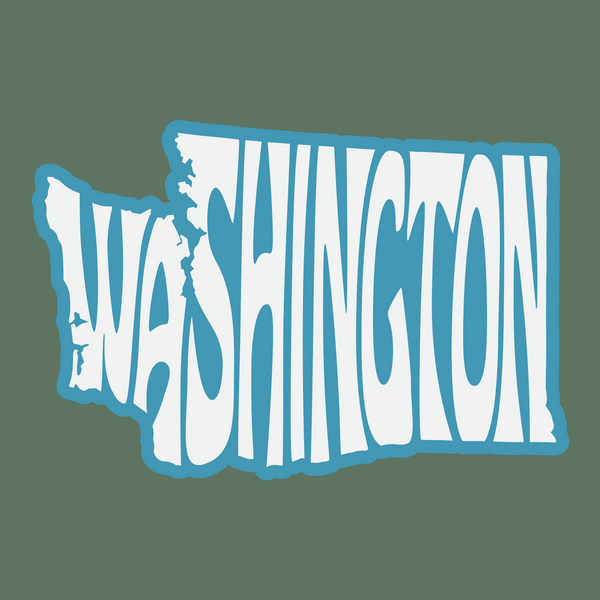 Washington State of Mind Typography Sweatshirt