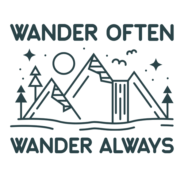 Wander Often Wander Always T Shirt