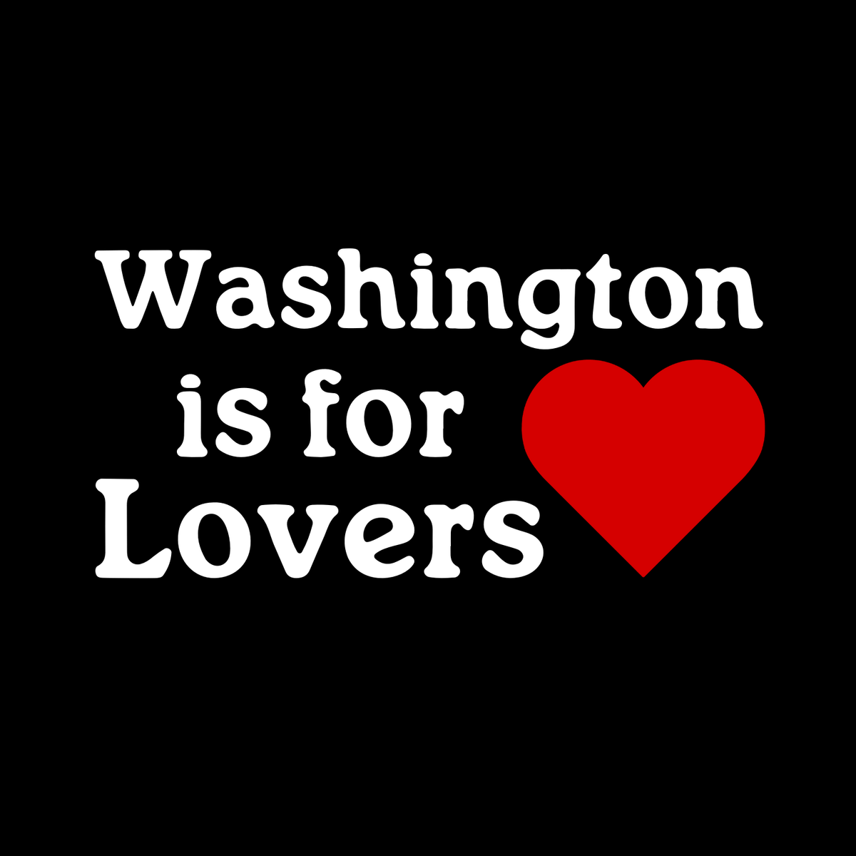 Washington Is for Lovers Tote – PNW Canvas Bag
