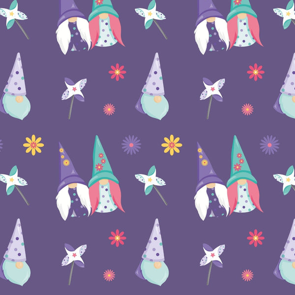 Whirlwind of Gnomes Lightweight Cozy Blanket