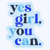 Colorful typography design with the phrase 