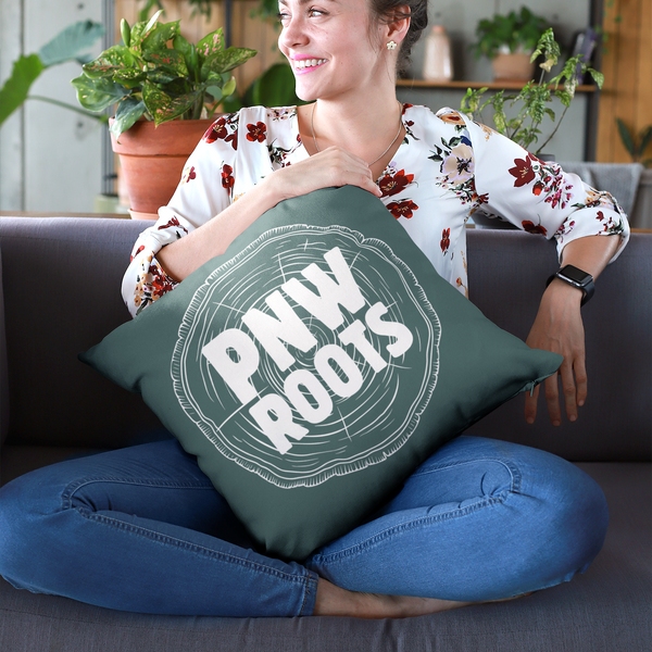 PNW Roots Northwest Pride Square Accent Pillow